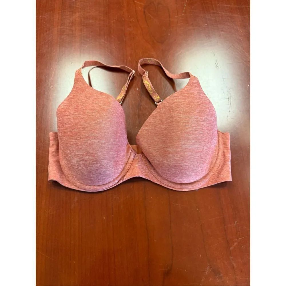 Aerie Rust Space Dye Real Sunnie Full Coverage Lined Underwire Bra sz 36D
